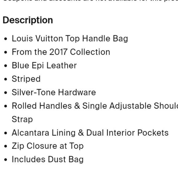 Louis Vuitton Epi Speedy 25 - Picture 5 of 6